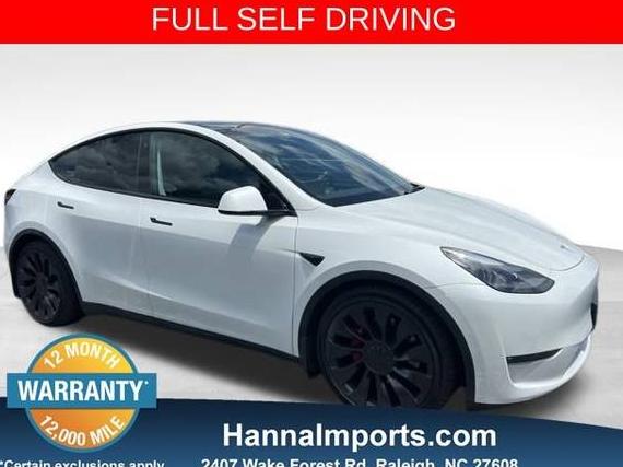 TESLA MODEL Y 2021 5YJYGDEF2MF240080 image